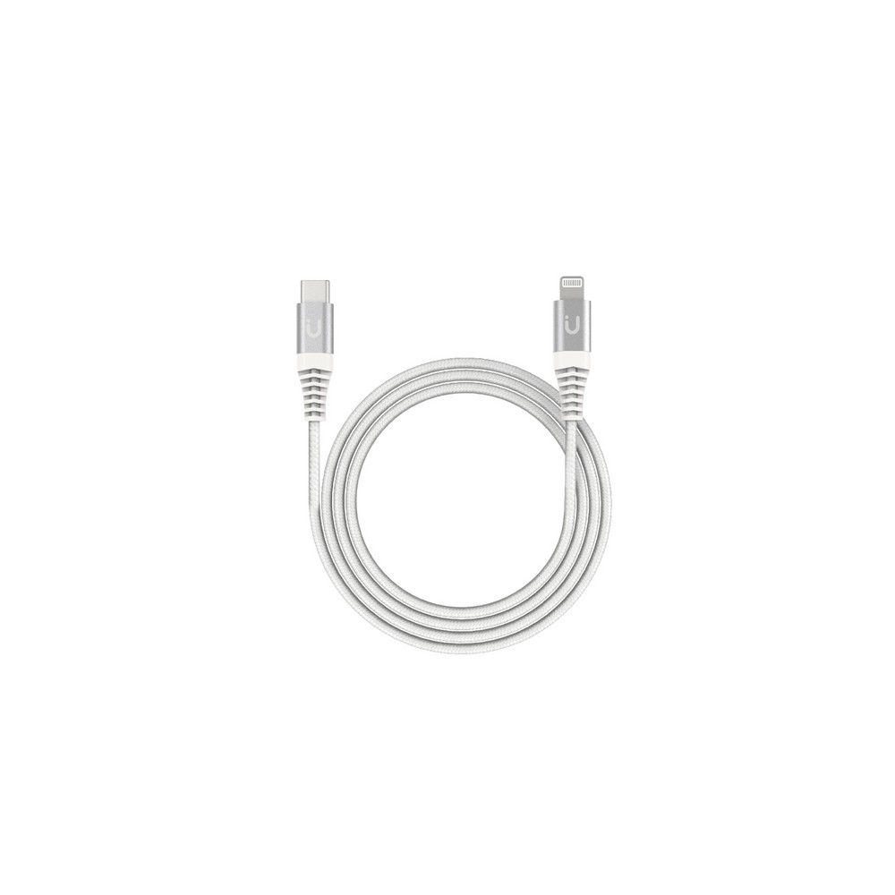 TUNIT Cavo di ricarica nylon intrecciato USB-C / Lightning - 1mt Soddisfazione Garantita
