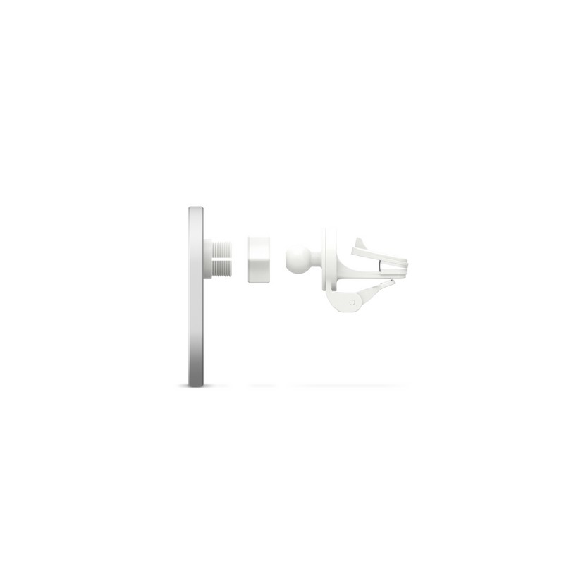 EPICO EPICO ELLIPSE MAGNETIC CAR CHARGER 15W/10W/7 5W + 18W USB-A CHARGER - white Shopping Online