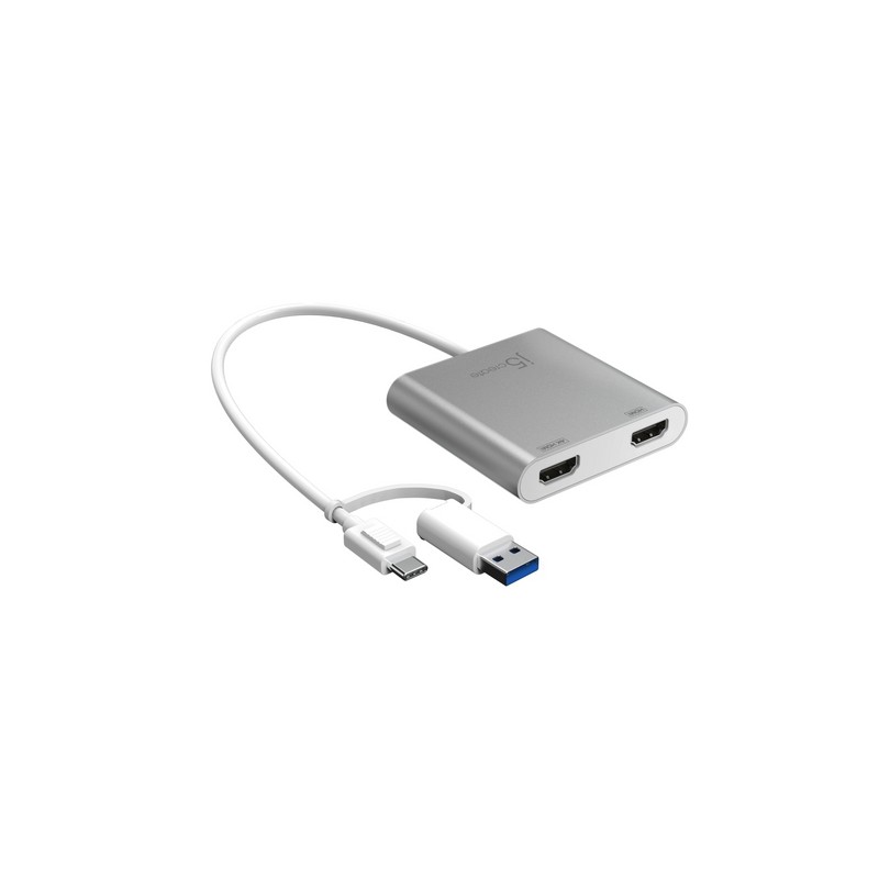 j5create USB-C to Dual HDMI Multi-Monitor Adapter Vendite stagionali