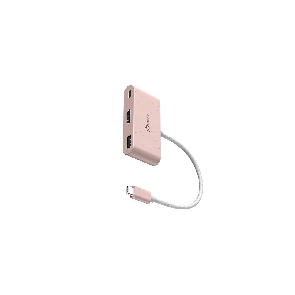 j5create Eco-Friendly USB-C to HDMI & USB Type-A with Power Delivery Offerta Pasqua