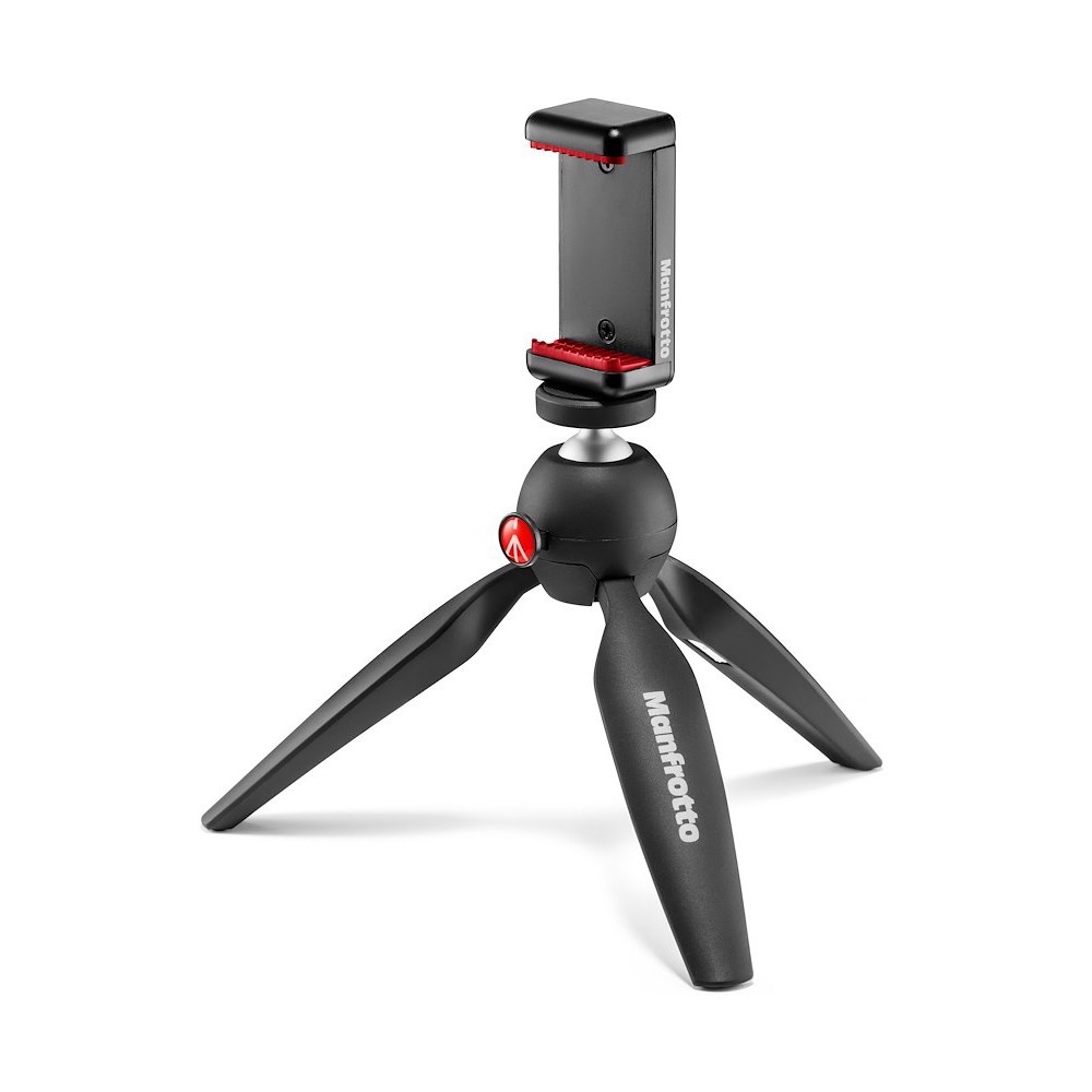 Manfrotto Pixi Mini Treppiede con Clamp nero (Made in Italy) Online