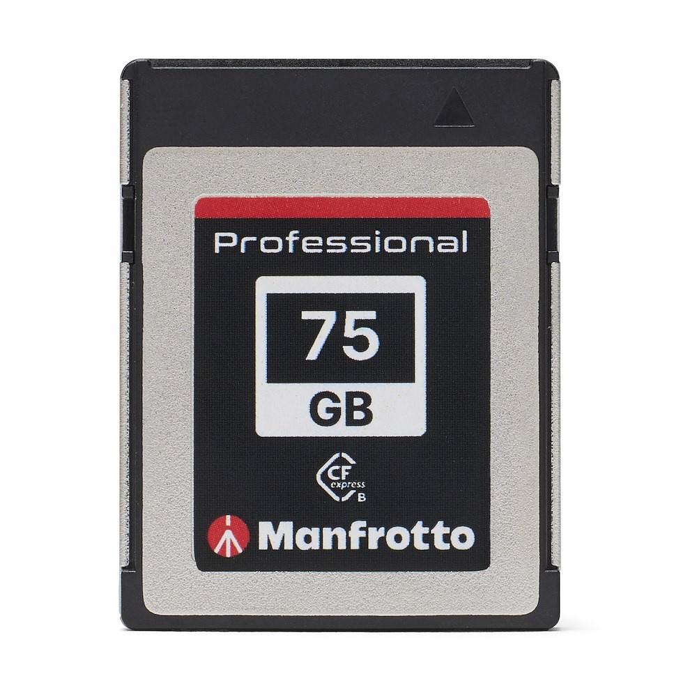 Manfrotto Scheda Memoria Professional CFexpress™ Tipo B 75GB PCle 3.0