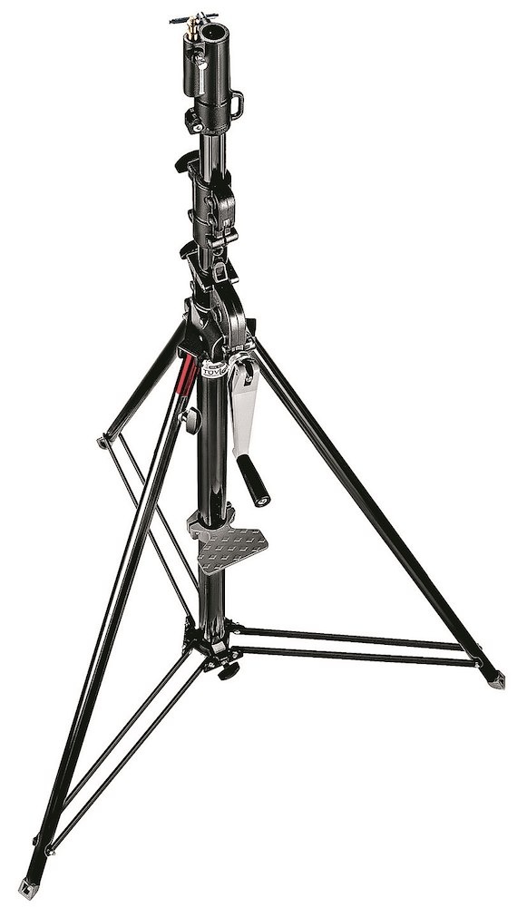 Manfrotto Stativo wind-up 3 sezioni nero Offerta natalizia