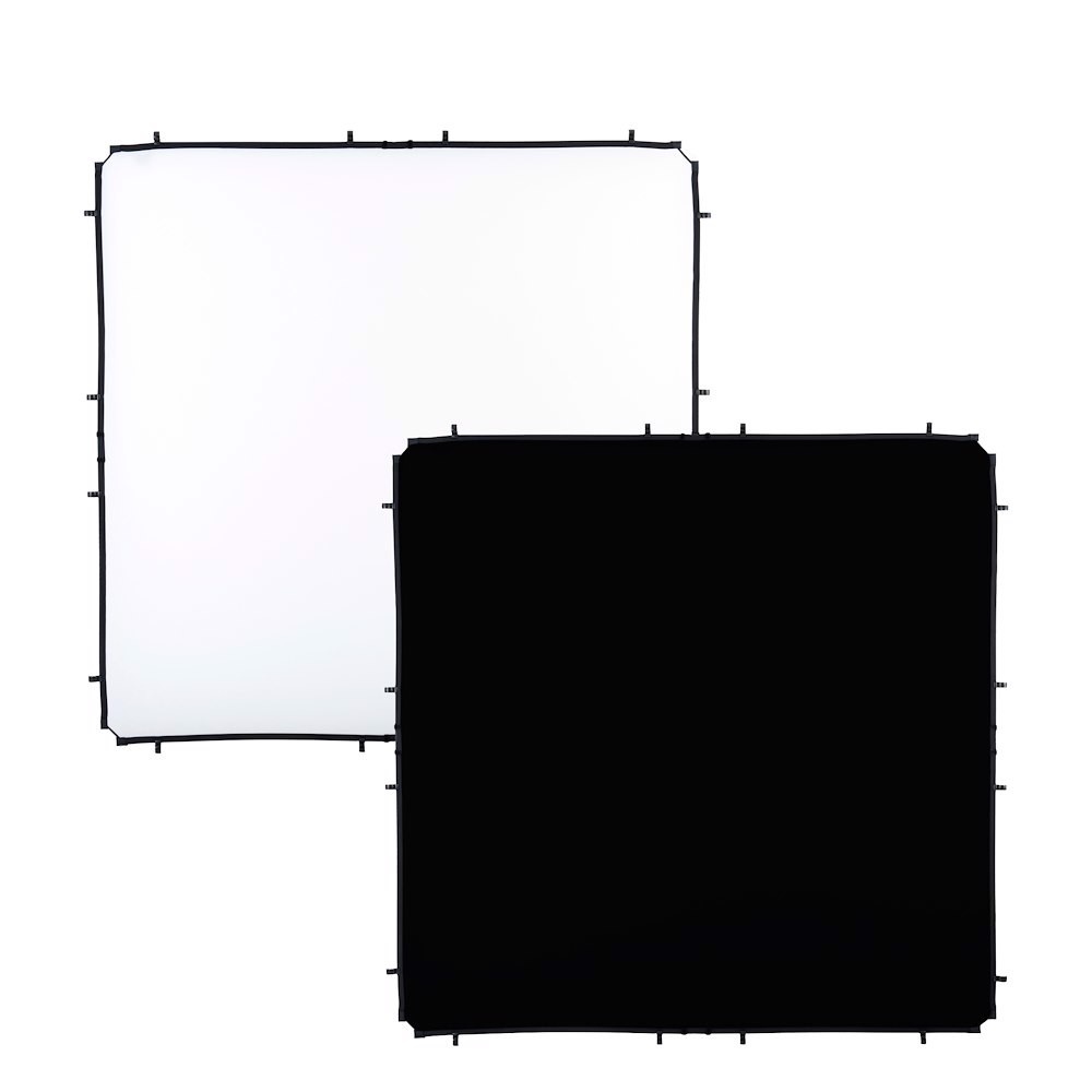 Manfrotto Tessuto per skylite 2mx2m nero e bianco Presa