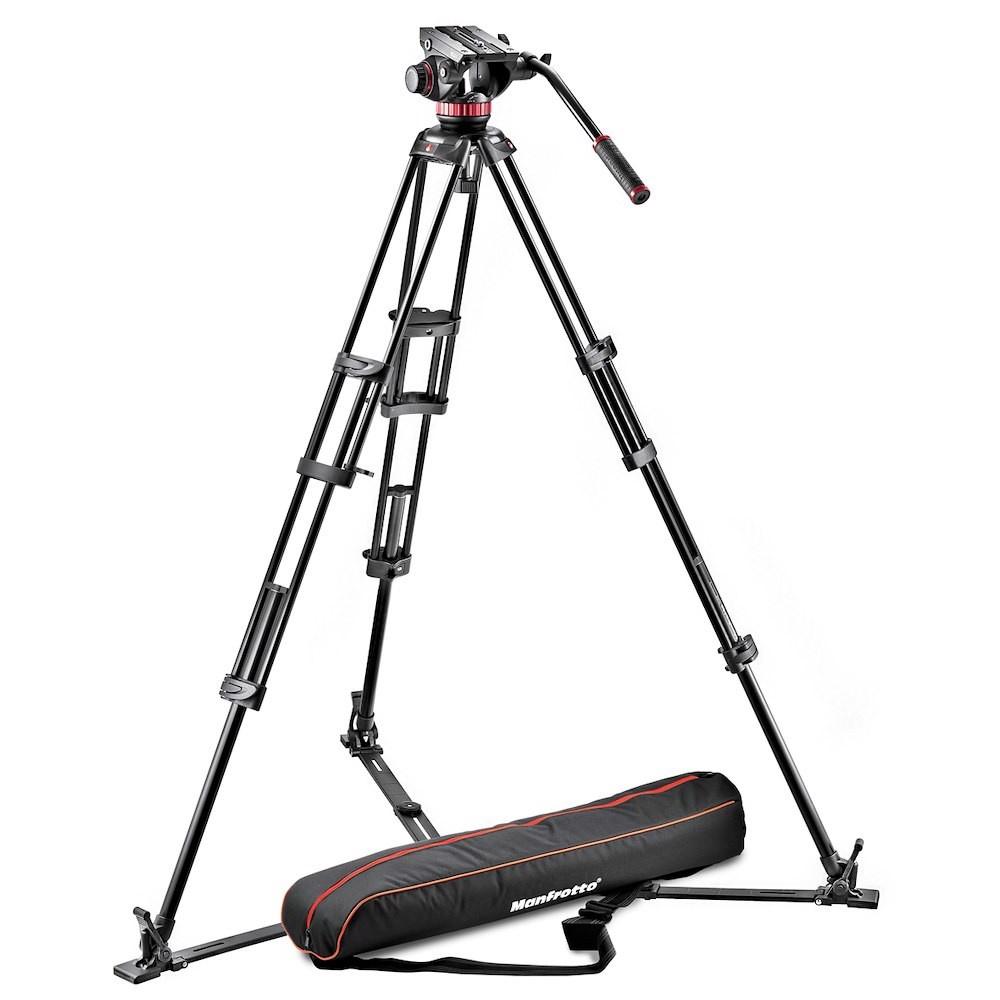 Manfrotto Kit 502 treppiede 546BK ground spreader sacca Online Outlet