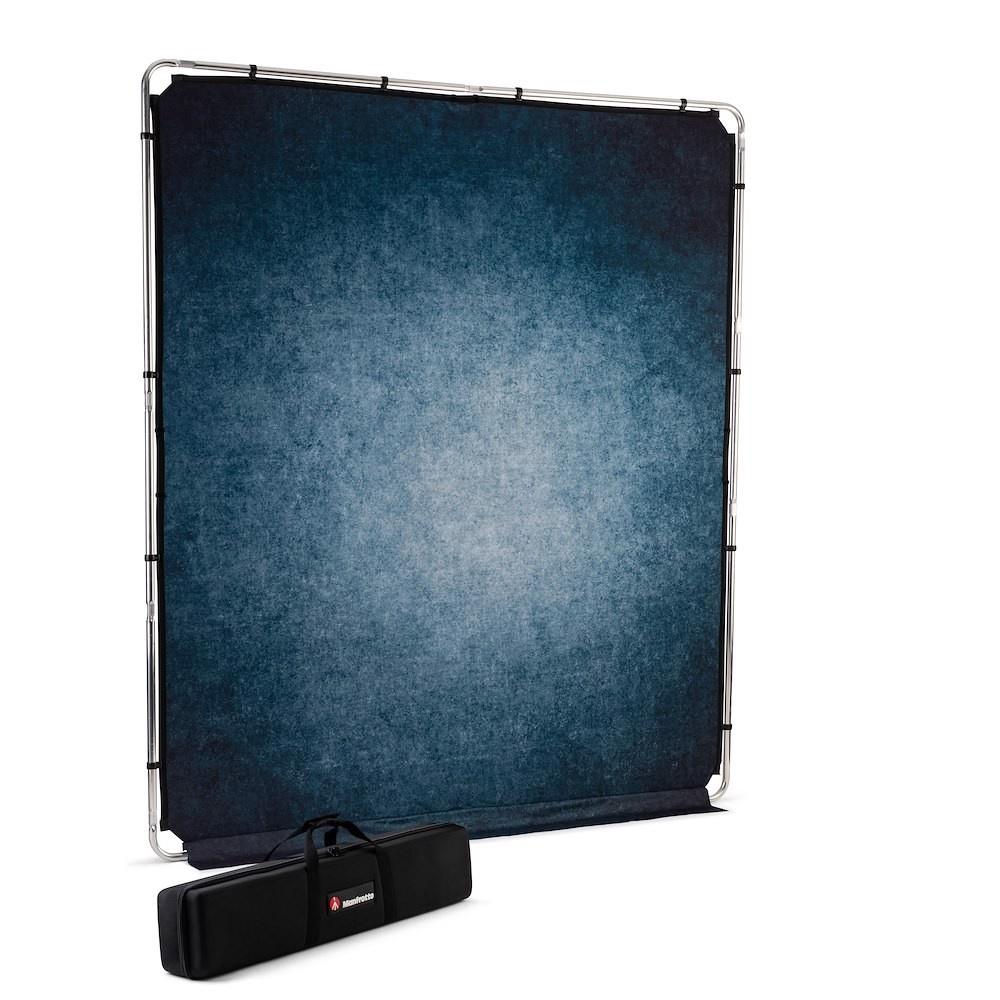 Manfrotto Fondale EzyFrame Vintage 2x2 3m Ink Smaltimento dello stoccaggio
