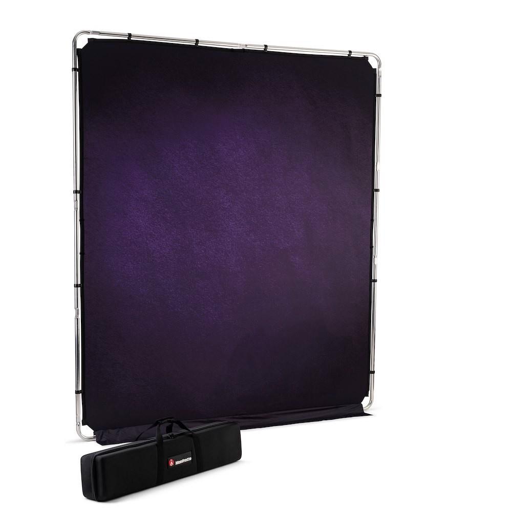 Manfrotto Fondale EzyFrame Vintage 2x2 3m Aubergine Comprane uno, ottenene uno gratis