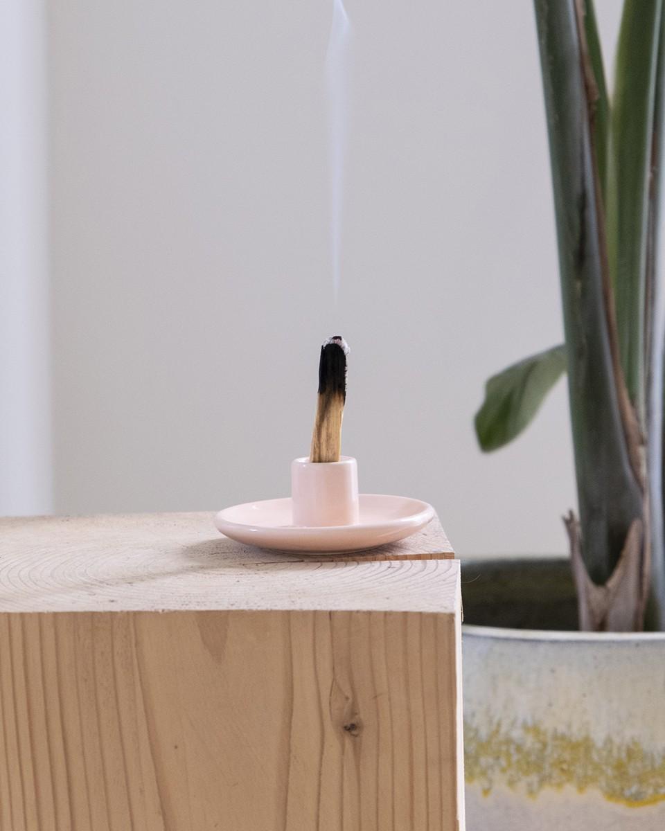 Wood'd PALO SANTO PLATE PINK Online