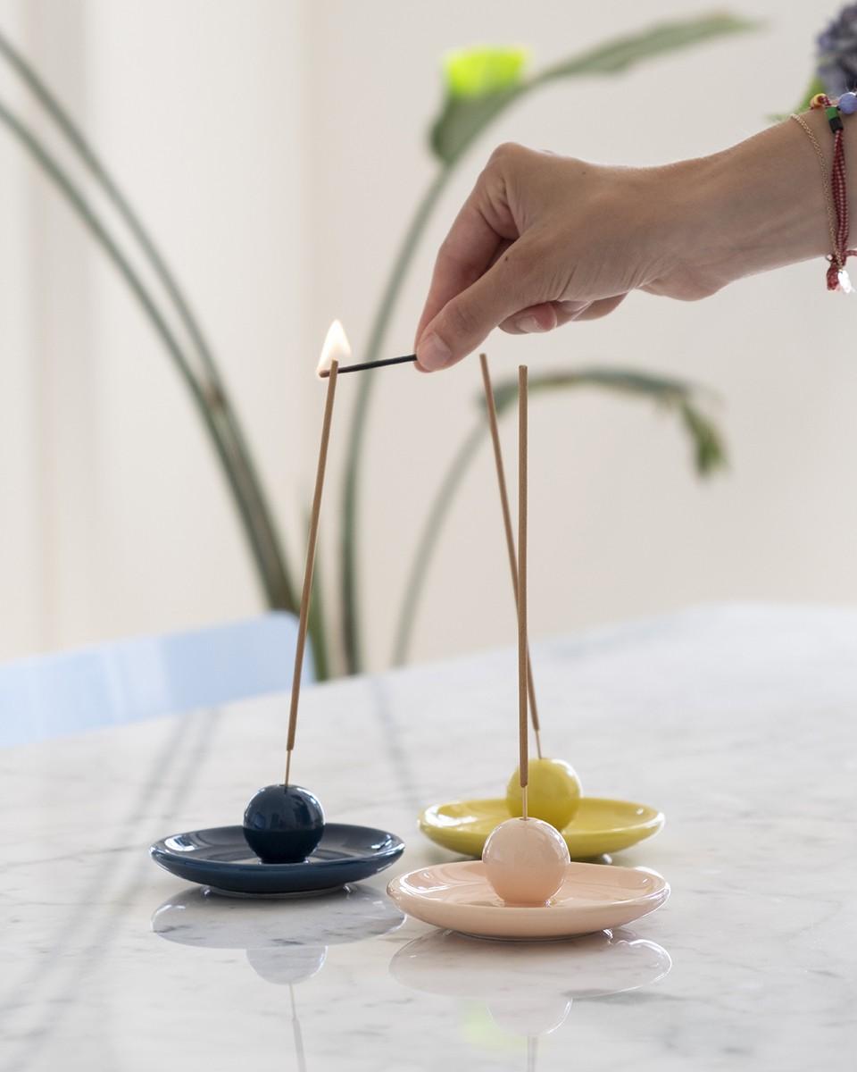 Wood'd INCENSE PLATE BLUE Outlet