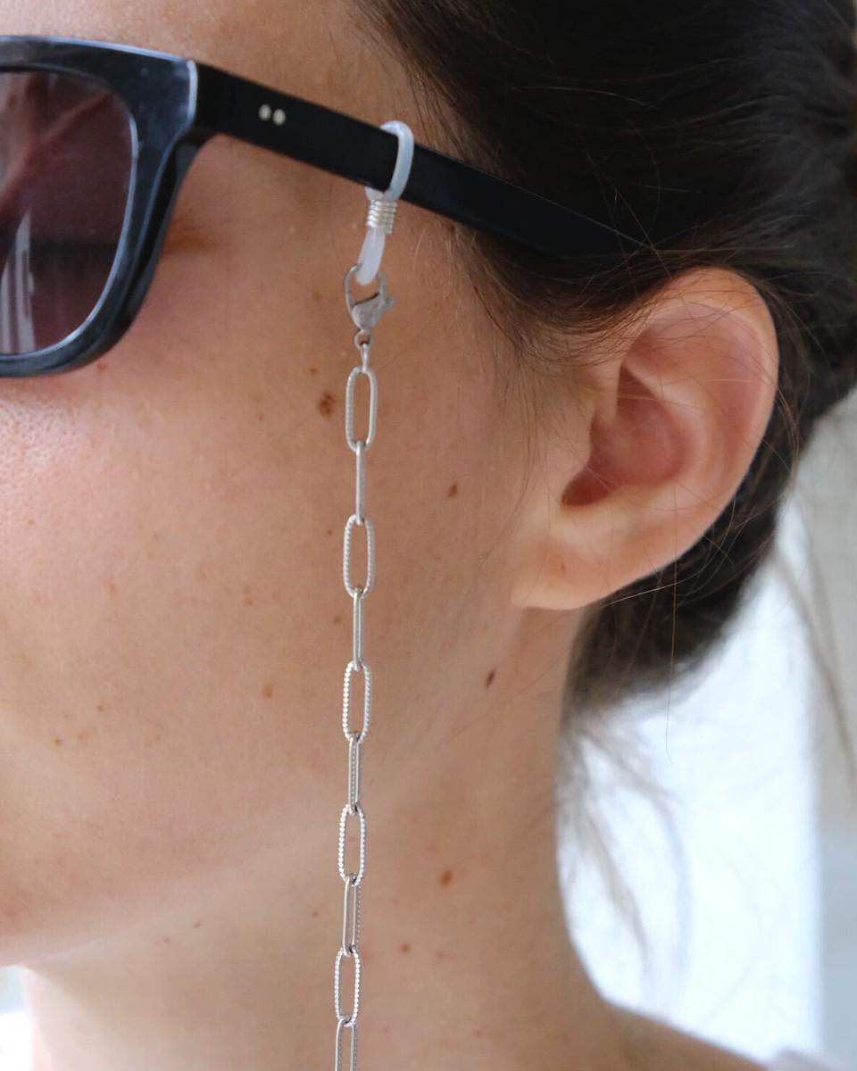 Wood'd Eyeglasses Lace Wide Silvered Vendita Economica