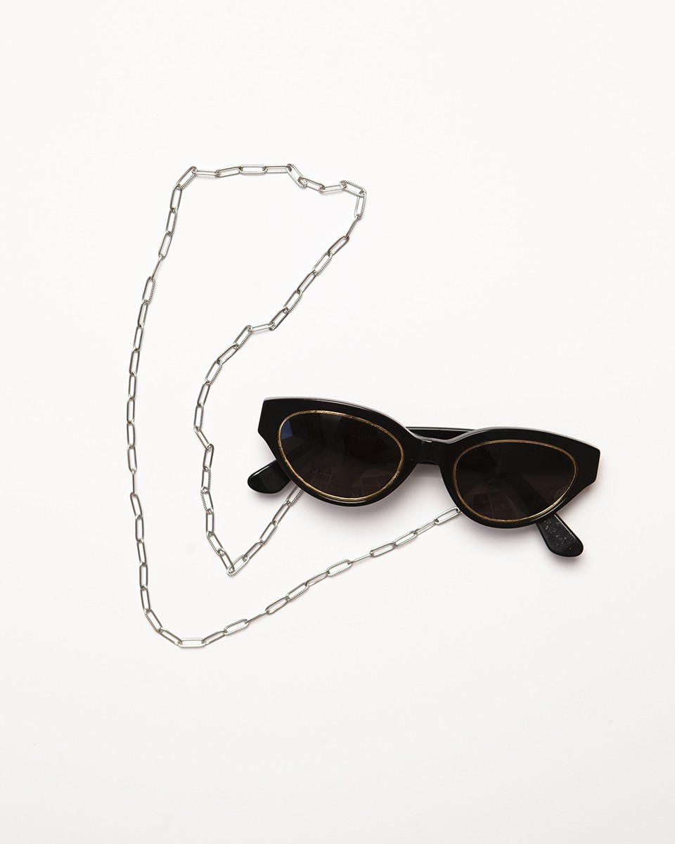 Wood'd Eyeglasses Lace Wide Silvered Vendita Economica