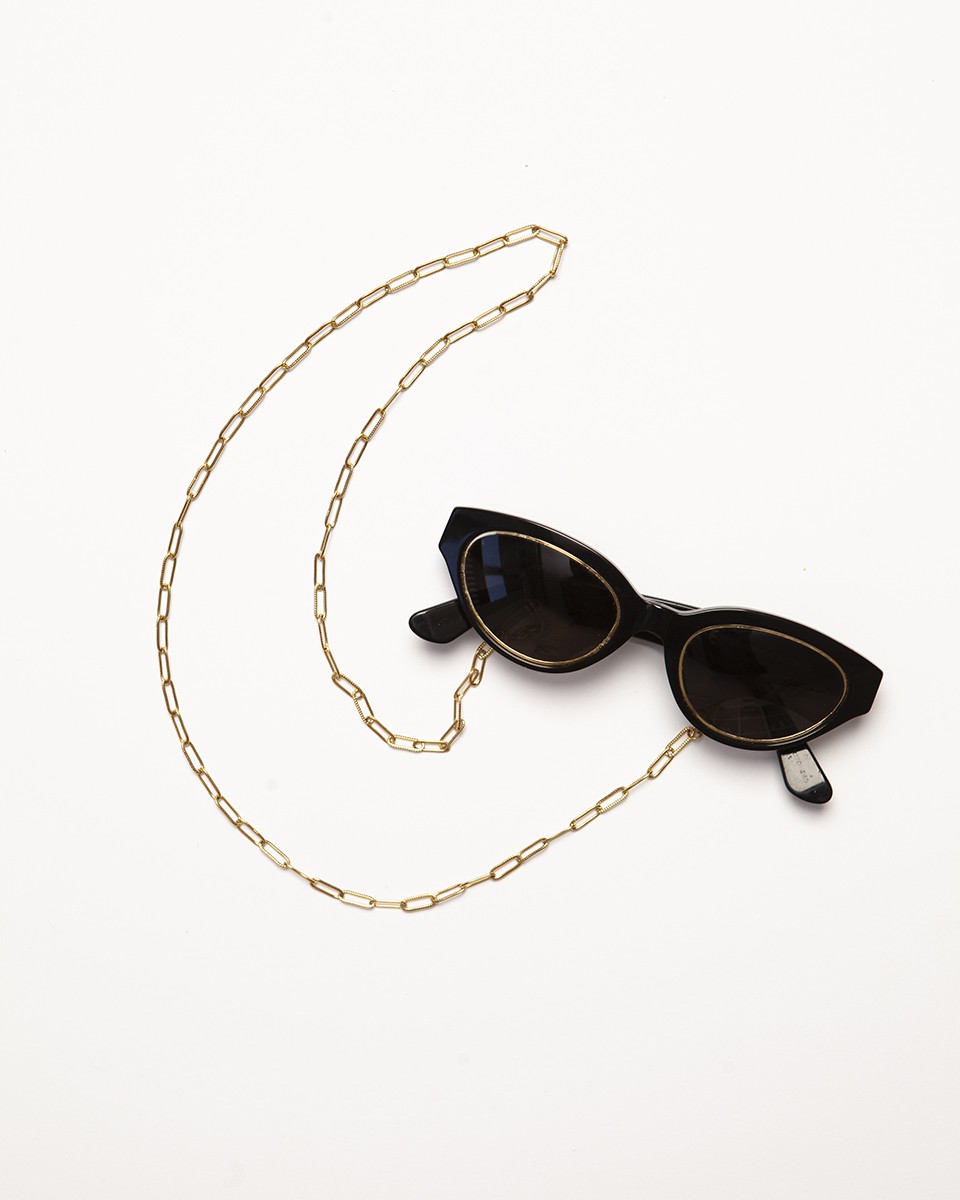 Wood'd Eyeglasses Lace Wide Golden Saldi Di Fabbrica