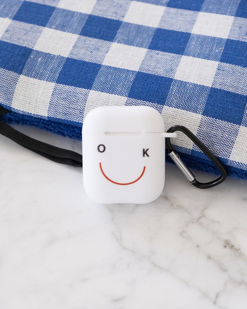 Wood'd AirPods Case OK White Promozione