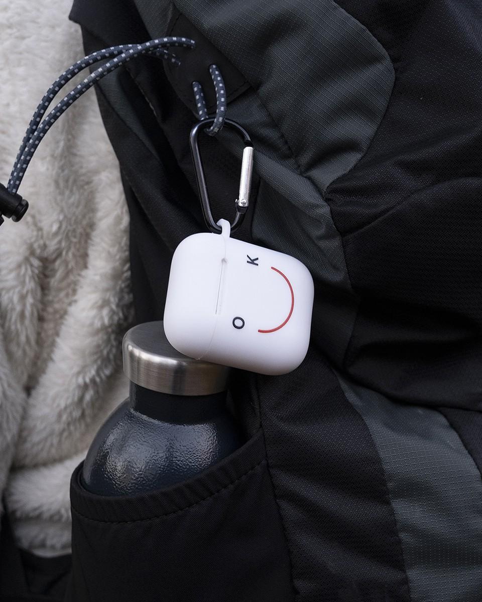 Wood'd AirPods Case OK White Promozione