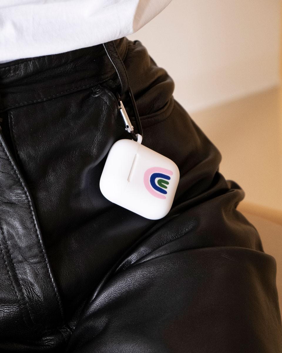 Wood'd AirPods Case Rainbow White Negozi Online