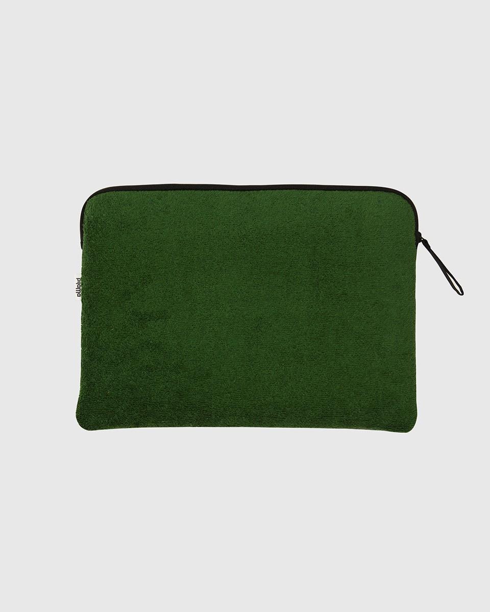 Wood'd Patch Green Macbook Case Consegna Veloce