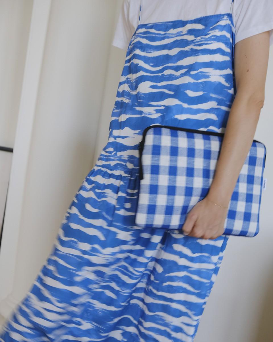 Wood'd Patch Blue Macbook Case Promozione Limitata