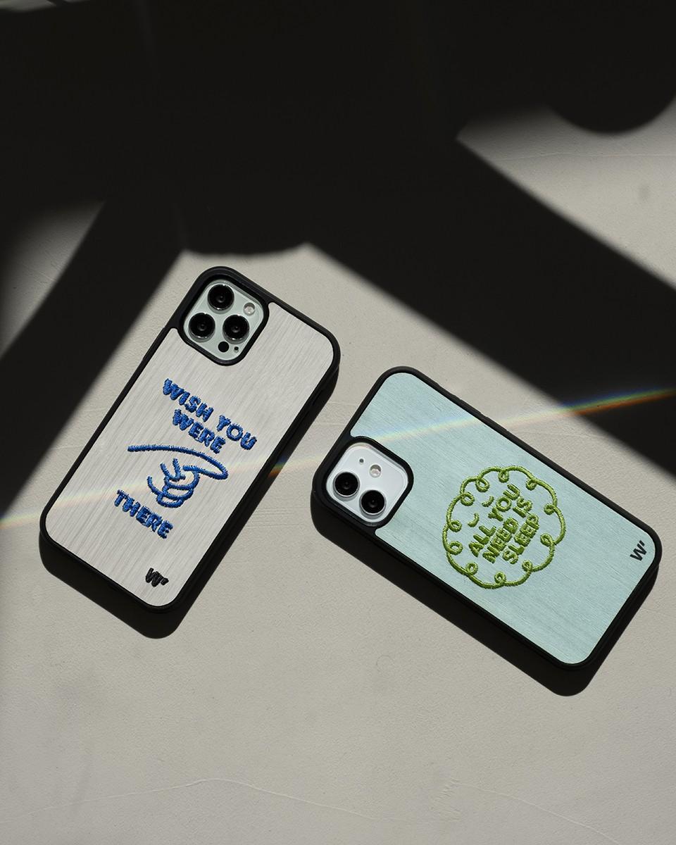 Wood'd Embr. All You Need is Sleep Nuova