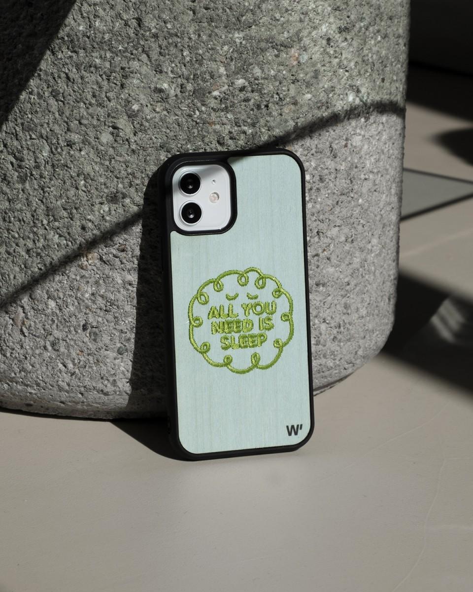 Wood'd Embr. All You Need is Sleep Nuova