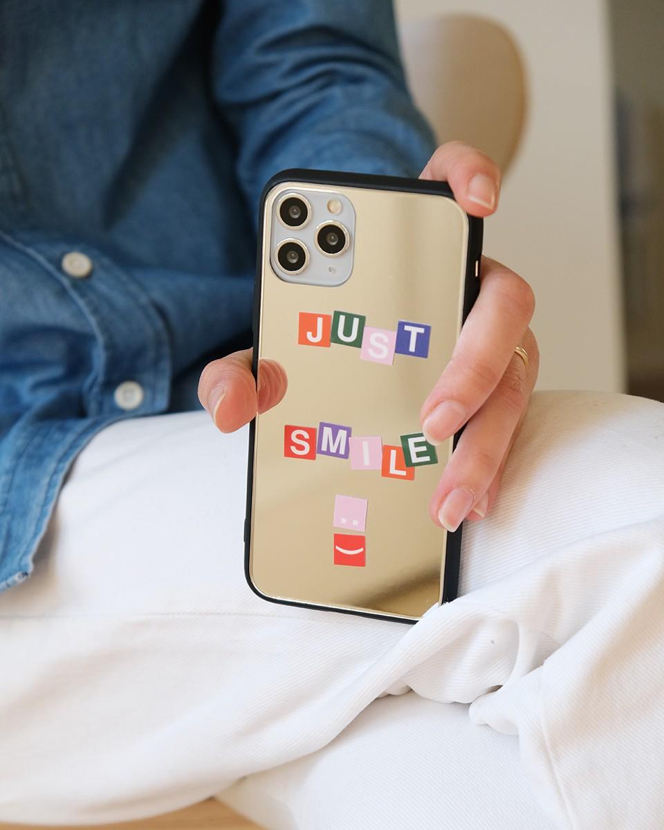 Wood'd Alphabet Mirror Case Promozione Limitata