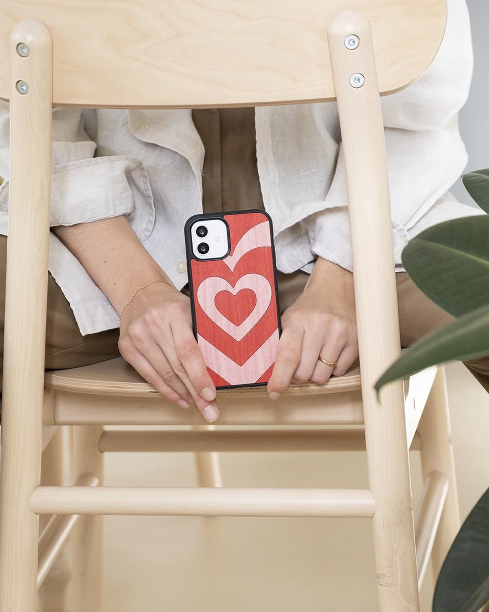 Wood'd Cuore Matto Rosa Cover Offerta