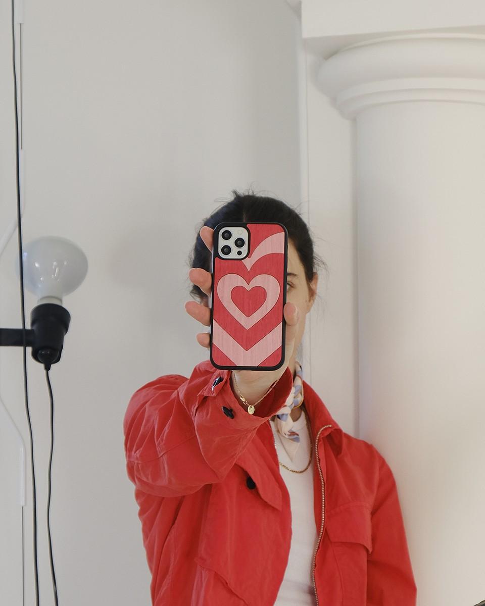 Wood'd Cuore Matto Rosa Cover Offerta
