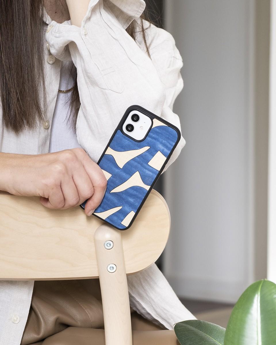 Wood'd Organic Blue Cover Economico
