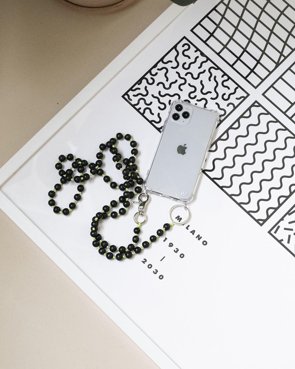 Wood'd Pearls Black Necklace I Più Venduti