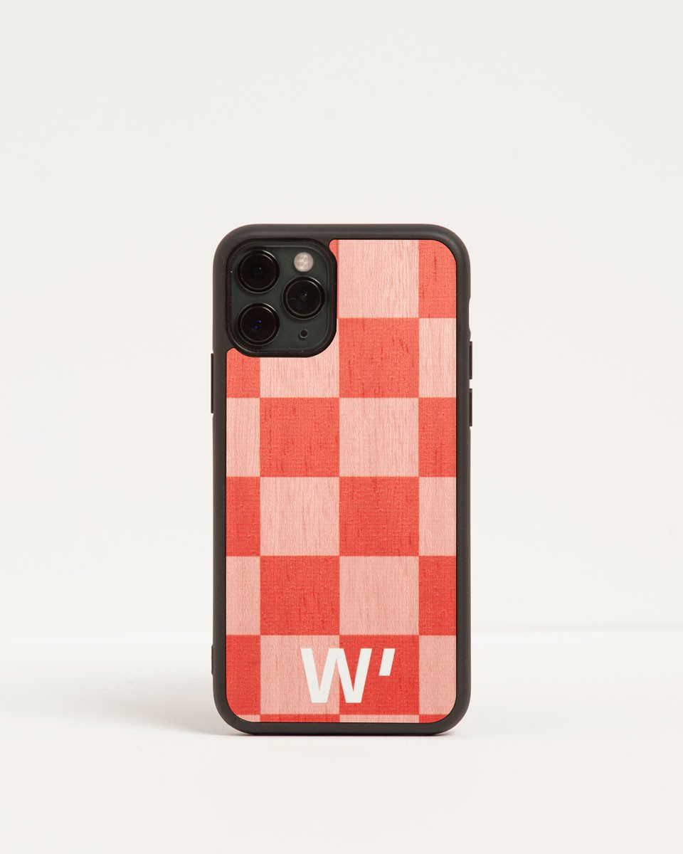 Wood'd Pink Check Cover Promozione