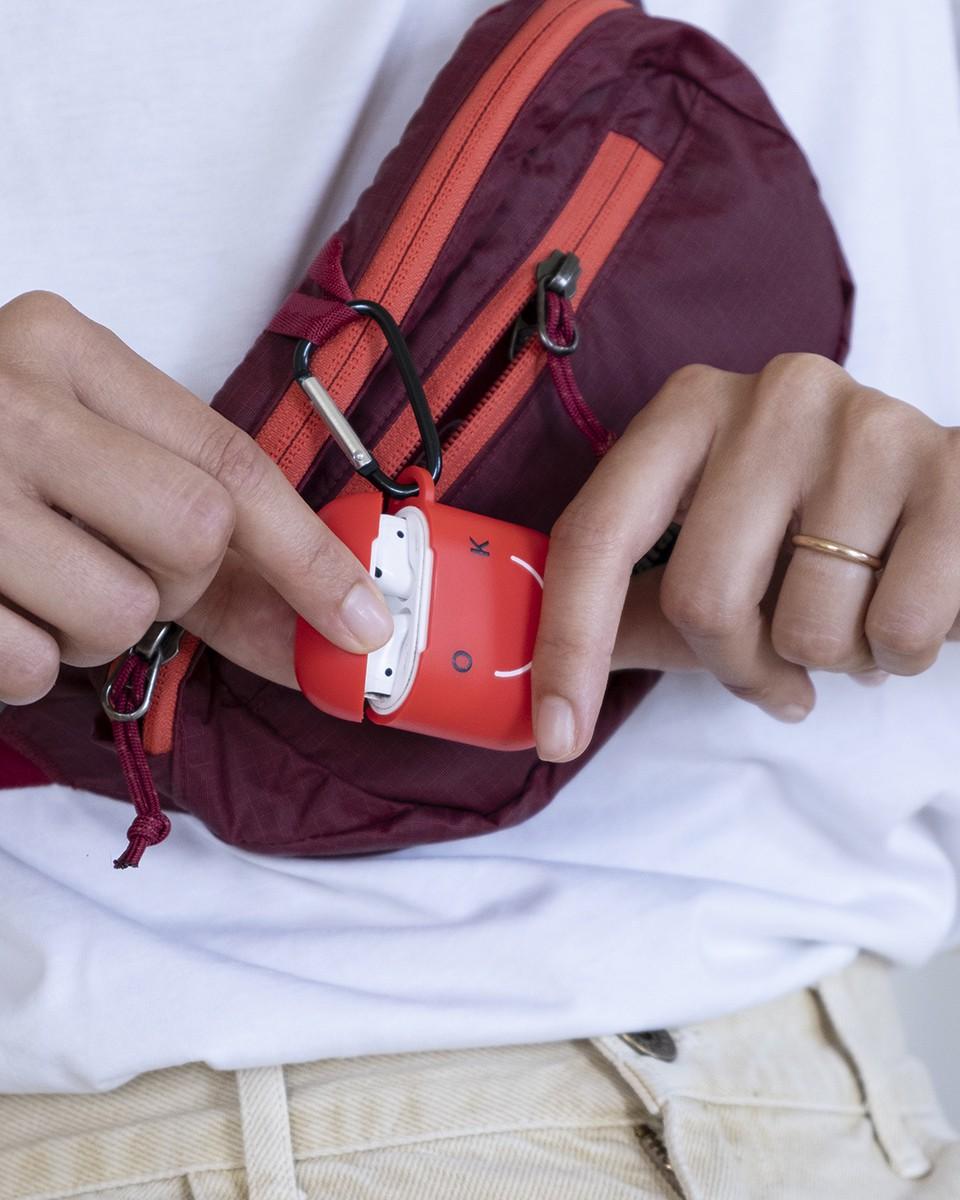 Wood'd AirPods Case OK Red Promozione Limitata