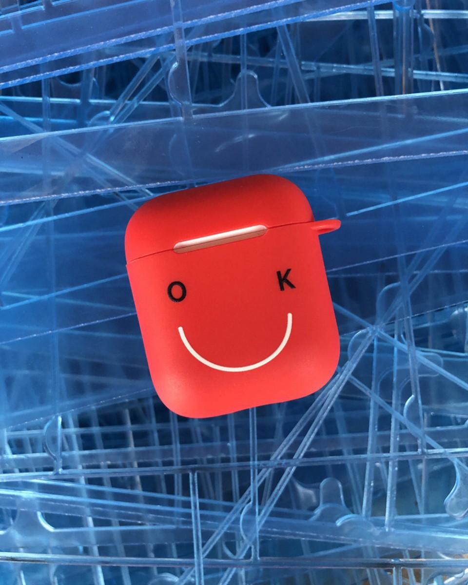 Wood'd AirPods Case OK Red Promozione Limitata