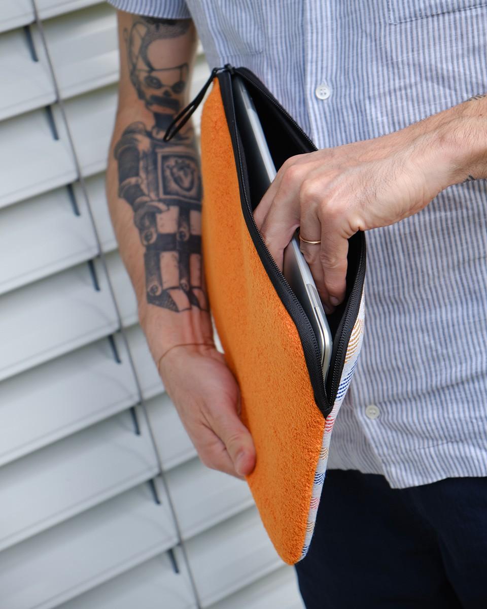 Wood'd Patch Orange Macbook Case Fino Al -60%